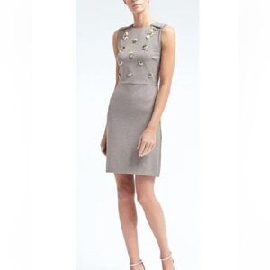 Banana Republic jeweled Jersey dress- worn about 5 times